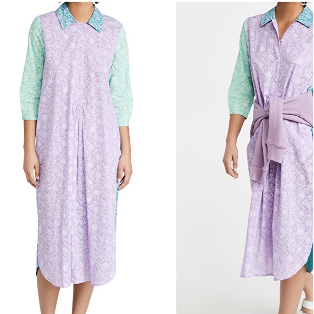 XS Ro’s Garden Long Brooklyn Dress, Amelia Spring Colors.